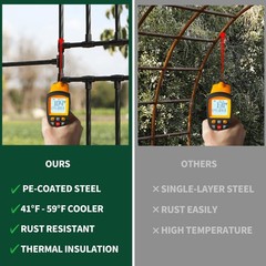Garden Arch Trellis, Trellis Arch for Climbing Plants Outdoor, 10.5 x 7.9FT M…