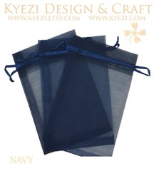2″x3″ Sheer Drawstring Organza Bags Jewelry Pouches Wedding Party Favor Gift Bag