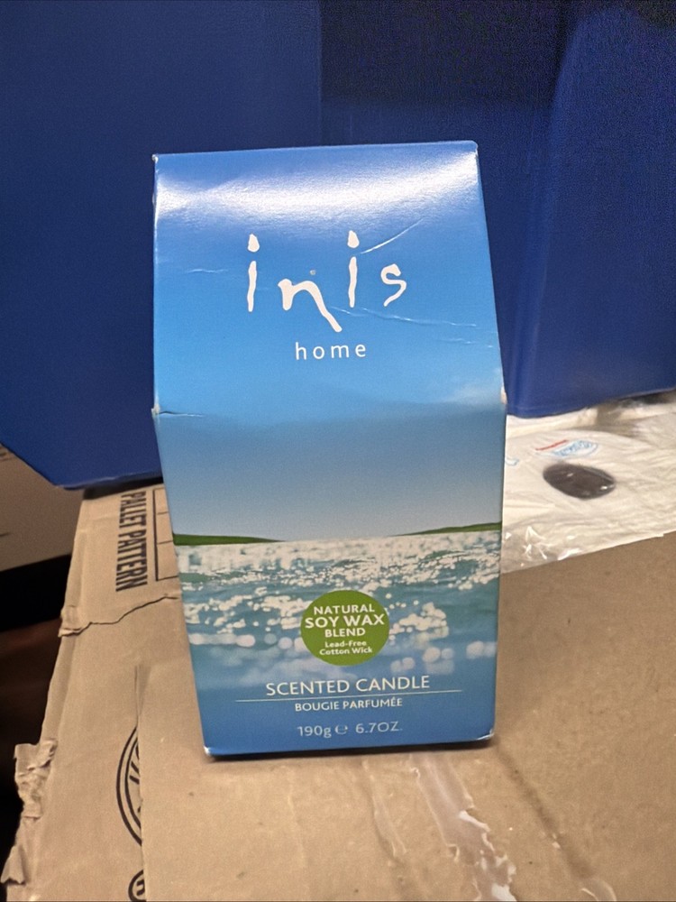 Inis The Energy Of The Sea – Scented Candle Ocean Fresh Soy Wax Blend Candle In