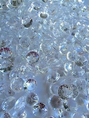 4Lb Crystal Acrylic Diamond Vase Gems or Table Scatters (Small 1.2cm, Clear)