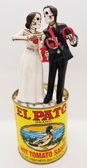 6 Large Empty El Pato Cans for Crafts, Centerpieces Weddings Quinceaneras WOW!!