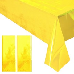 2 Pieces Yellow Iridescence 2 (40″ x 108″ Rectangular),