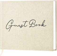 Classic Guest Book for Weddings & Showers – 10×7 Inches of Cherished Memories