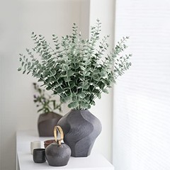 36pcs Artificial Eucalyptus Leaves Decor – Faux Eucalyptus Stems