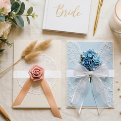 100 Pcs Wedding Invitation Accessories Vellum Belly Band for 5 x 7 Invitations,