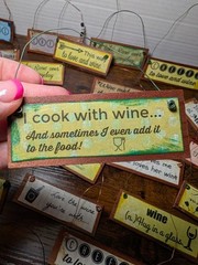 Lot of 46 Handmade Rustic Wine Wedding Favor Signs Guest Gifts Engagement Decor