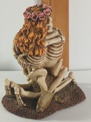 Love Never Dies Summit Collection Skulls Wedding Cake Topper ’97 WUI