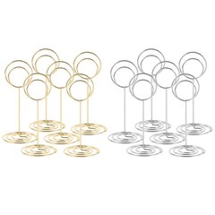 12 Pcs Place Card Holders for Weddings Table Number Stands Cardholder