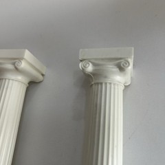 Vintage Wilton 5″ Grecian Pillars for Tiered Cakes, Replacement Parts 2 Total