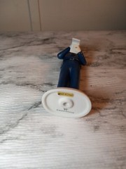 Weddingstar 9351 Love Citation Policeman Groom Cake Topper Hand Paint Porcelain
