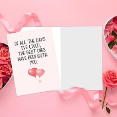 Romantic Anniversary Card&Gift for Women Men, Funny Valentines Day Card for H…