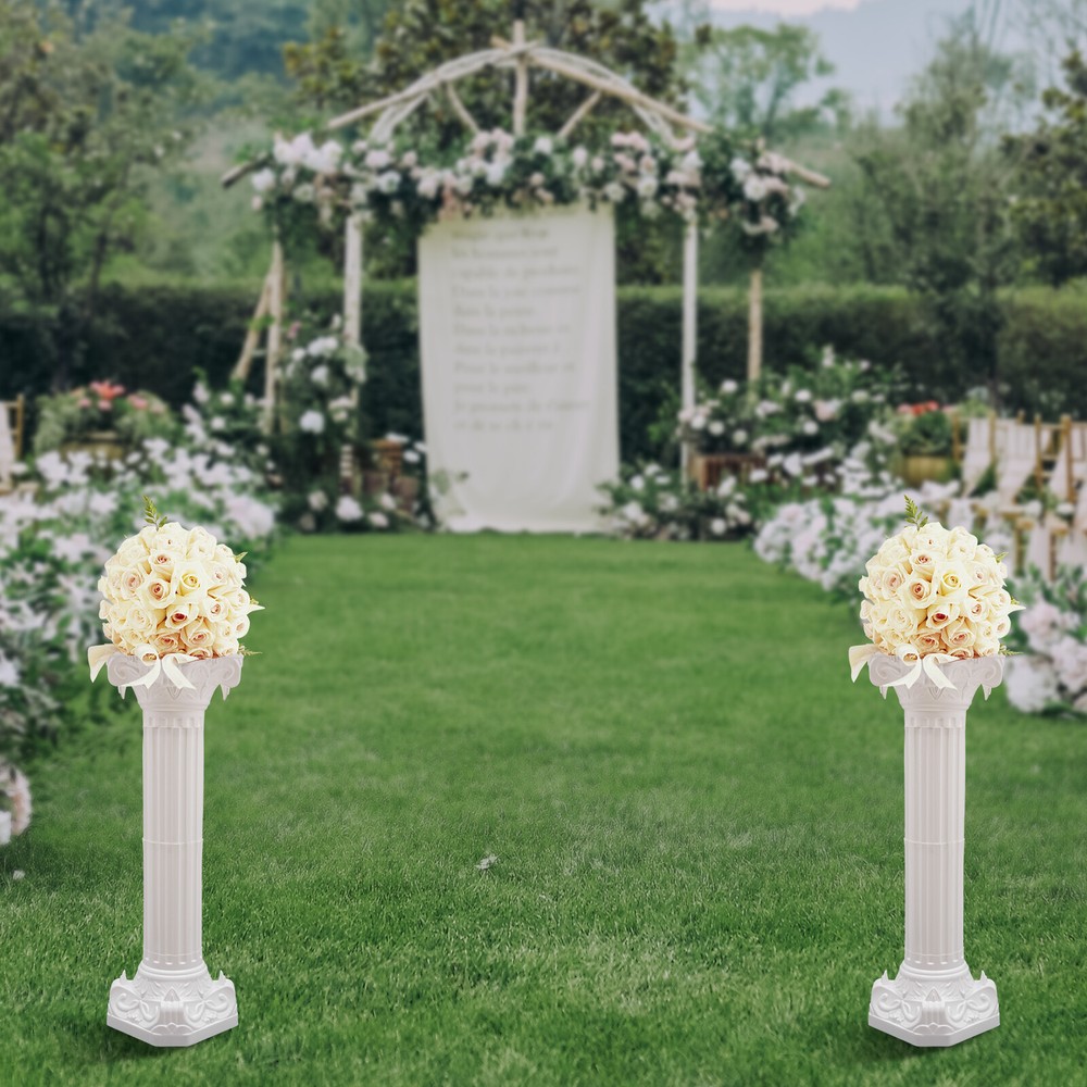Wedding Roman Column 2 Wedding Landscaping Roman Pillars Party Flowerpot Holder
