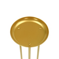6 Pcs Gold Flower Display Stand Background Column Frame Indoor/outdoor Decor