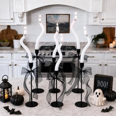 Halloween Decorations Indoor-6 Pcs Twisting Ghost Candles Ghost Candles-6pcs