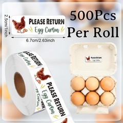 1000Pcs Fresh Farm Egg Packaging Set Include 500Pcs Market Egg Handling Stick…