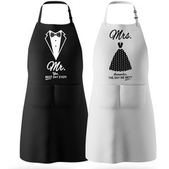 Wedding Gifts Engagement Gifts for Couples Mr and Mrs Aprons for Couples Gift…