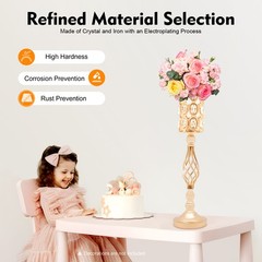 24.02» Flower Holder Flower Vase Centerpieces Stand for Party Table Centerpiece