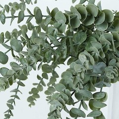3 Frosted Green 30-Inch ARTIFICIAL EUCALYPTUS LEAVES Sprays Stems Party Supplies