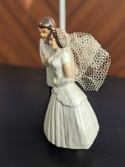 Vtg 1940s 1950s Wedding Cake Topper