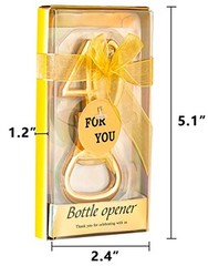 24PCS Gold Bottle Opener for Birthday Favors Gold Wedding Party Gifts 40th