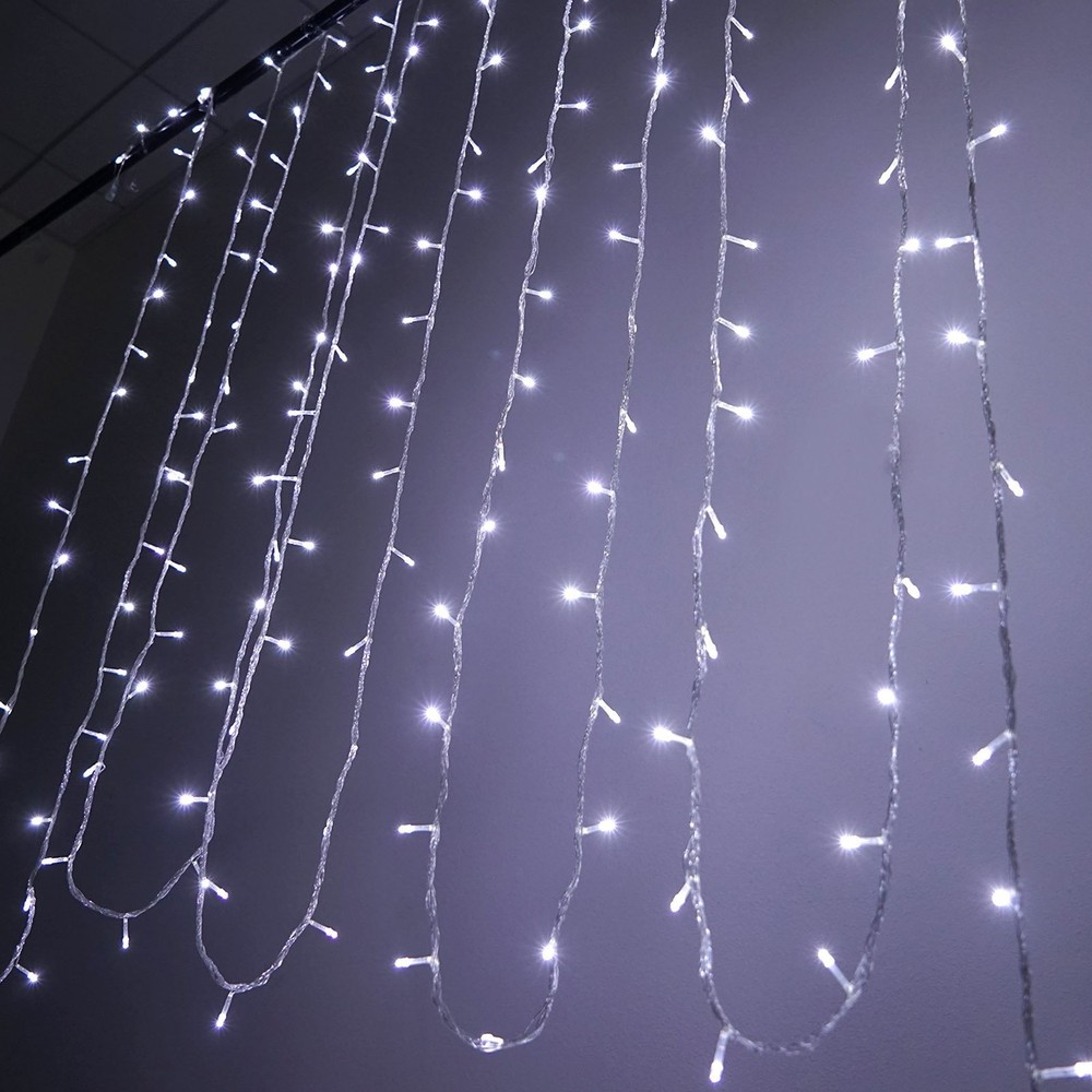 22 feet White 100 LED Lights Garlands Wedding Party Centerpieces Decorations