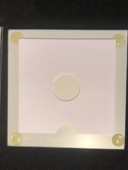 2 x Kate Aspen Forever Glass Photo Pics Coasters 4” x 4” Wedding Gift NEW