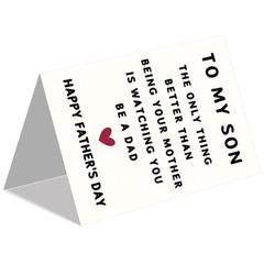 Fathers Day Card Gifts for Son, Father’s Day Cards Gifts Decorations for S