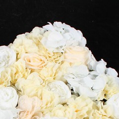 6PCS Artificial Rose Flower Wall Panels Wedding Backdrop Party Decor 60x40cm US