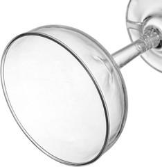 Peohud Set of 20 Coupe Cocktail Glasses, 5 Oz Small Acrylic 5.1 Ounces, Clear