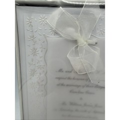 WILTON Wedding INVITATION Kit 40 Sets W/ Print Your Own Invites Envelopes Flower