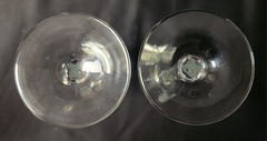 Lillian Rose White orcelain Rose Wedding Toasting Glass Flutes – Set of Two