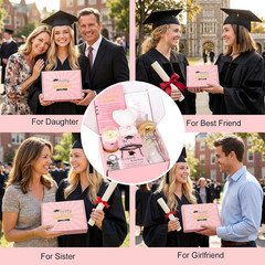 2026 Graduation Gifts for Women, Class of 2026 Grad Gift Box Set, College High S