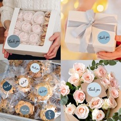 500 Pcs Thank You Stickers,1.5 Inch Thank You for Supporting My Small Busines…