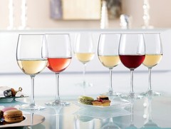 Luminarc 12 oz. Alto Clear Glass Wine Goblets 12 Piece Set