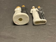 Vintage Wedding Cake Topper 1950’s Bride and Groom Figurine Porcelain Japan
