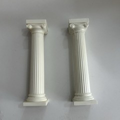 Vintage Wilton 5″ Grecian Pillars for Tiered Cakes, Replacement Parts 2 Total