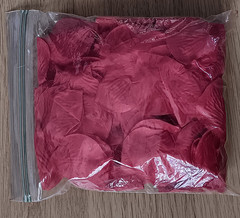 Faux Flower Petals Lot Red Pink White Bath Party Wedding Valentine’s Day Decor