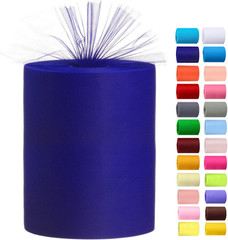 Tulle Rolls 6” by 100 Yards (300 Feet) Tulle Roll Spool Fabric for DIY Tutu Skir