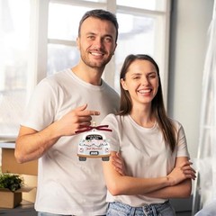 Wedding Gifts for Couples 2025 – Wood Hanging Ornament for 2025 Car Style 2