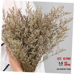 Dried Flowers Bouquet, Dry Caspia Flower Bundle, Floral Lavender, Babys Natural