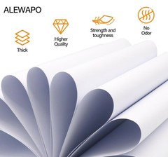 White Cardstock 8.5 x 11 Thick Paper, 40 Sheets Card Stock, 75 LB/200 GSM Cop…