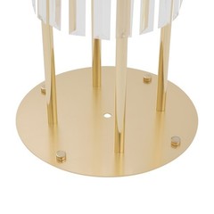 2PCS Flower Stand With Pendants 4-Tier Elegant Flower Stand for Party Weddings