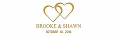 100 Modern White w Gold Wedding Anniversary Engagement Party Water Bottle Labels
