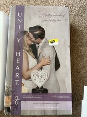 The Unity Heart Pearlescent Wedding Centerpiece Christian Limited Edition