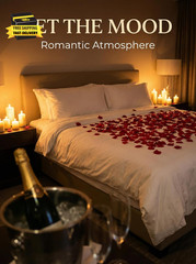 1000 Pcs Artificial Fake Rose Petals,Flower Petals for Romantic Night, Engagemen