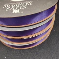 #3 McGinley Satin New Violet 100 Yard Acetate Ribbon 9/16″ for Corsages & Events