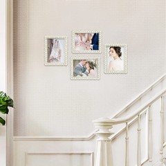 DIKAR 5×7 picture frame with Pearls for Wedding Gifts, Wedding Picture Frame …
