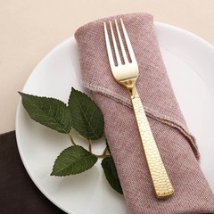 GOLD Elegant Designer Disposable Forks Wedding Party Catering Tableware Sale