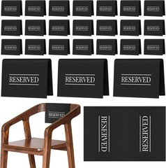 24 Reserved Pew Signs for Weddings, Banquets, and Church Events – Versatile