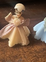 Vintage MCM 1950’s Wedding Cake Toppers Bridesmaids